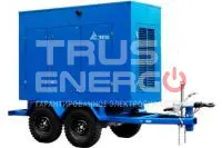 Дизельный генератор ТСС АД-136С-Т400-1РМ20 на прицепе